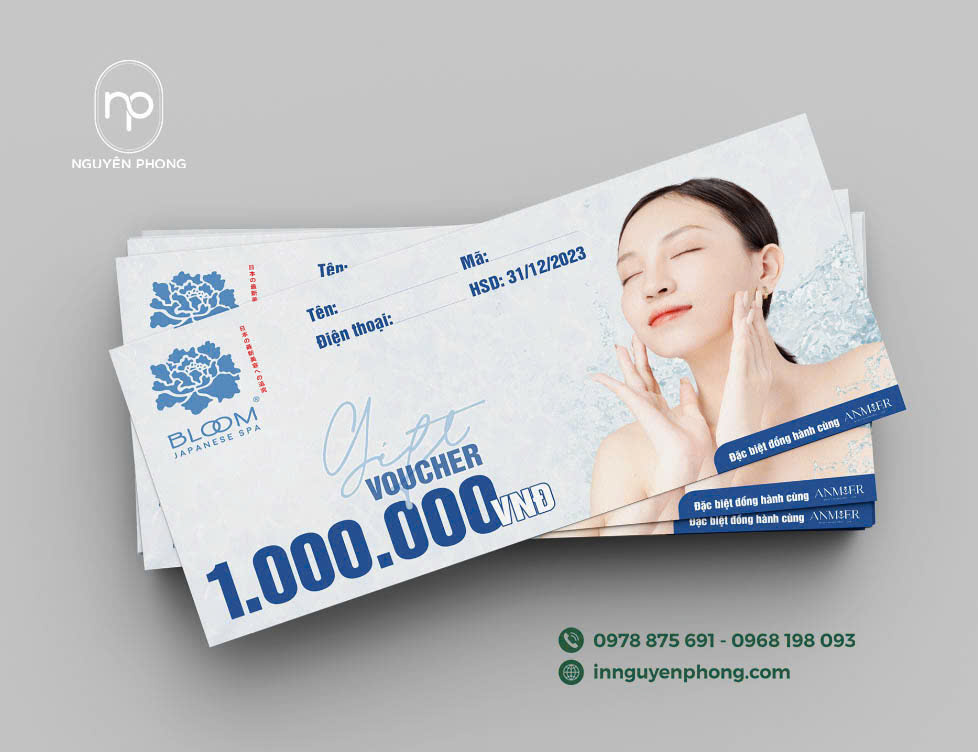 Voucher quà tặng, chi ân khách hàng thân thiết 